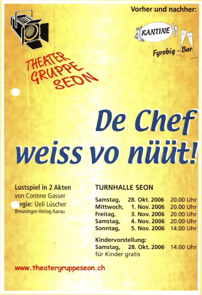 Flyer de Chef weiss vo nt